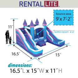 Pink Castle Double Slide Combo pink20slide204 1772038849 Pink Castle Double Slide Combo